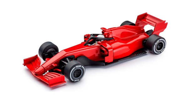 PO-CAR07RED - Generic Modern Monoposto Red de Policar Slot.it