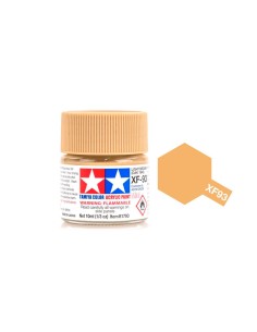 TA81793 - PINTURA ACRILICA XF-93, Marrón Claro DAK 1942 Mate de Tamiya