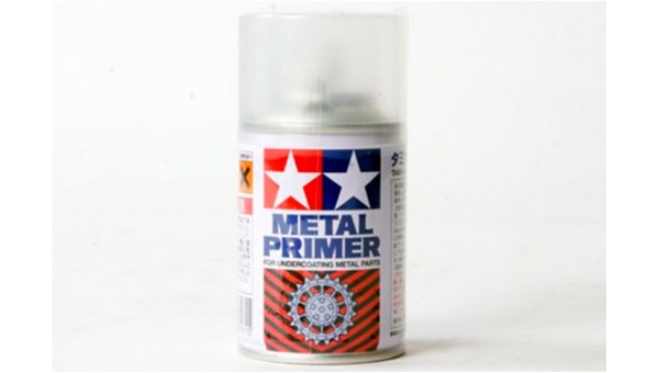 TA87061 - Pintura spray imprimacion 100ml para Metales Tamiya