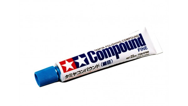 TA87069 - Pulimento de Grano Fino -Compound- 20gr de Tamiya