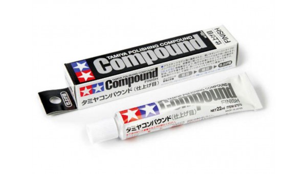 TA87070 - Pulimento de Acabado Compund Finish 20gr de Tamiya