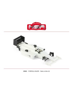 NSR1521 - Carrocería Kit Formula1 - Blanca