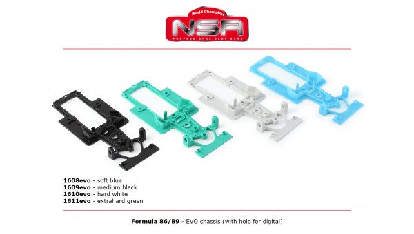 NSR1610EVO - Chasis blanco duro Formula 1 86-89 Evo digital