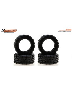 SC-4751 - Neumáticos goma 24x9,5mm raid - Scaleauto