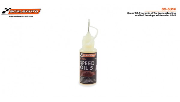 SC-5314 - Aceite Speed Oil-5 lubricante cerámico de Scaleauto