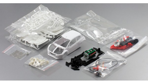 SC-6149 - Peugeot 208 T16 White Racing Kit AngleWinder de Scaleauto