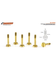 SC-5146G - Tornillería Cabeza Cónica 4,8mm M2x11mm de Scaleauto