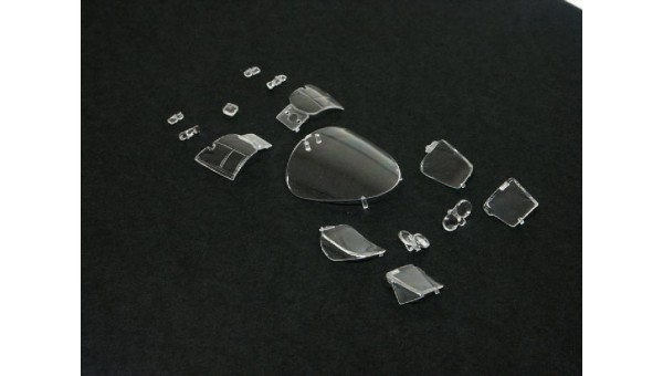 Audi R18 Partes transparentes