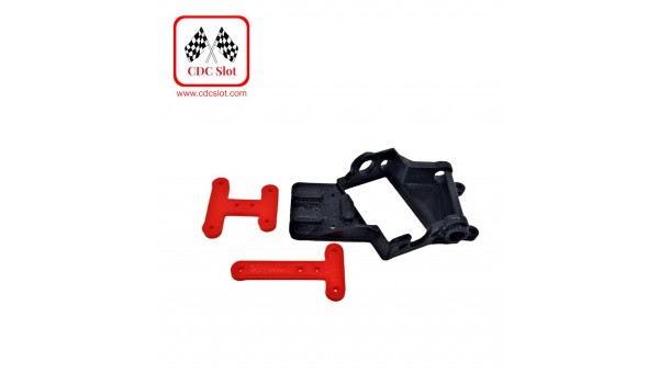 Soporte motor anglewinder 2.5 de CDC Slot. Especial camiones Fly.