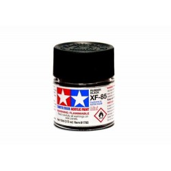 Pintura Acrílica 10ml. Negro Caucho Tamiya XF-85