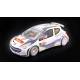 Peugeot 207 S2000 - Sarrazin - Montecarlo 2011 No.8 - AV50516D de Avant Slot Efecto Nieve