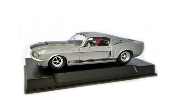TH-CA00503 - Mustang G.T. 350 Silver Frost 1967 Thunderslot 