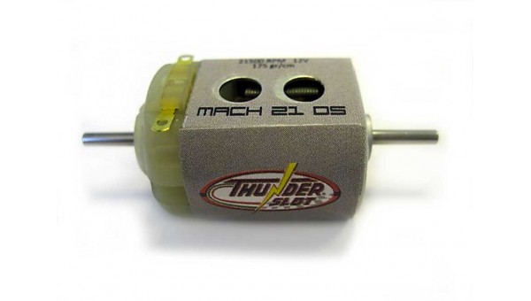 MTMACH21DS - Motor Match 21500 RPM 12V 175 Gr Cm Doble eje Thunderslot
