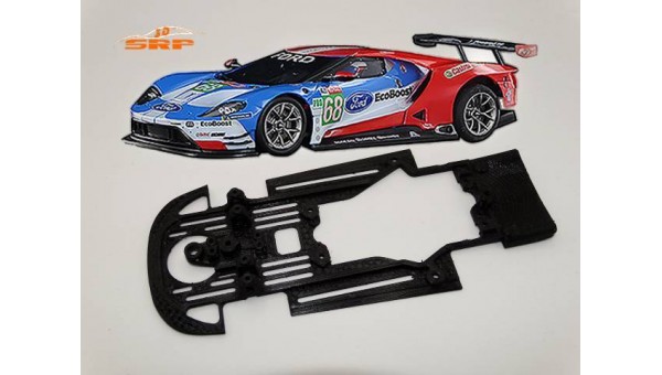 Chasis 3D FORD GT GT3.