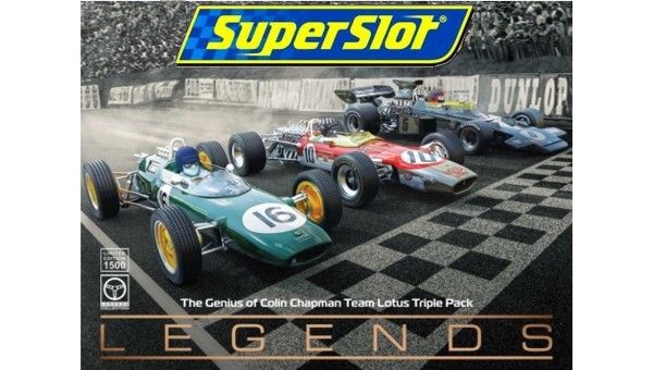 Superslot H4184A The Genius of Colin Chapman - Lotus GP Triple Pack