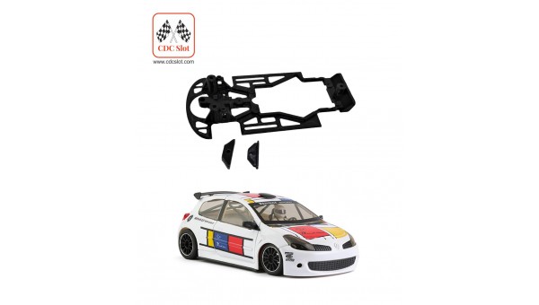 Renault Clio S2000 SK NSR. Chasis 3D Skeleton