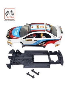 Chasis 3D monoblock en línea para Mitsubishi Evo X de Avant Slot.