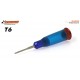 Llave Torx T6 con Mango Aluminio