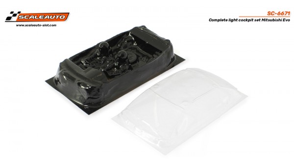Interior + Cristales en Lexan Mitsubishi Evo