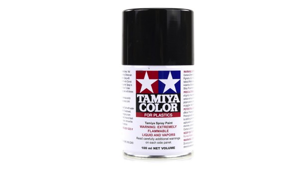 Pintura Spray 100ml. Negro Mate Tamiya TS-6