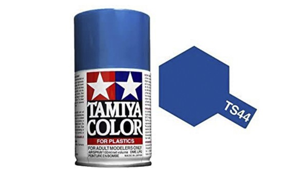 Tamiya TA85044 Pintura Spray 100ml. Azul Brillante Tamiya TS-44