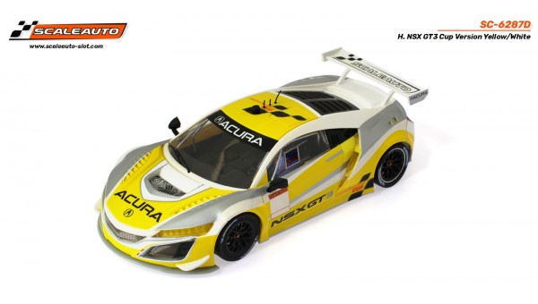 H. NSX GT3 Cup Version Yellow/White