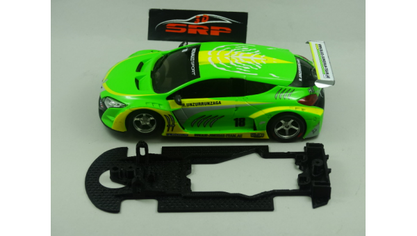 Chassis 3D Renault Megane TROPHY. For NINCO Body.