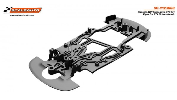 Chasis 3DP Scaleauto Viper para Soporte Motor RT4