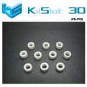 Refuerzos para tetones de carroceria diametro int. 3.8mm. 10 ud.