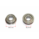 COJINETE DE BOLAS 1 LABIO EJE 2,36MM (NSR)