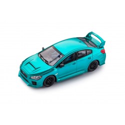 Subaru WRX STI cyan