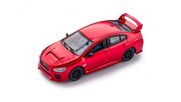 Subaru WRX STI red