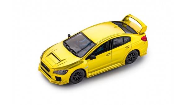 Subaru WRX STI yellow