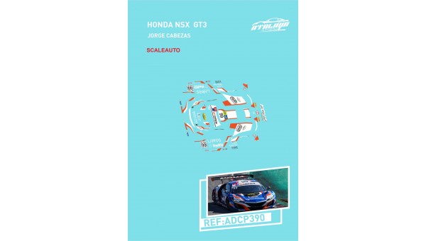 Calcas HONDA NSX GT3 JORGE CABEZAS