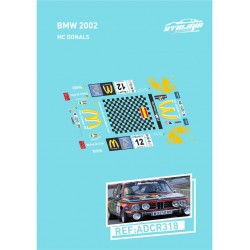 Calcas BMW 2002 Mc Donalds