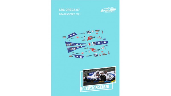 Calcas SRC ORECA 07 DRAGON SPEED 2021