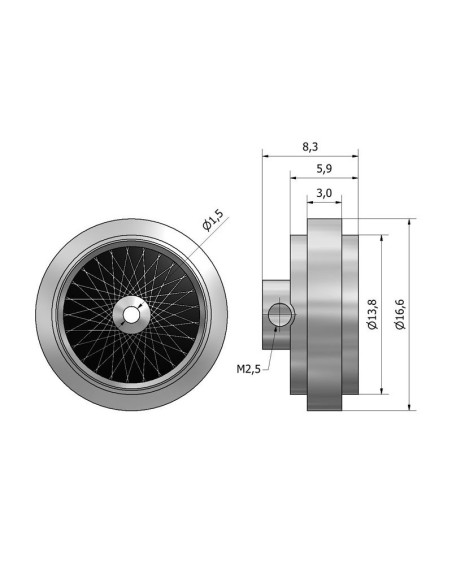 4 llantas 32 radios clásicas