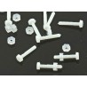 Tornillo + Tuercas nylon M2 philips