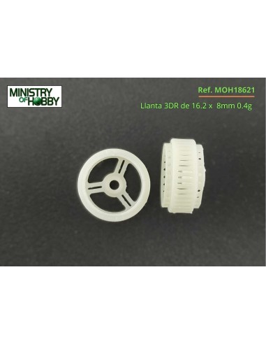 Llanta 3DR 16,2x8mm para eje 2,38"
