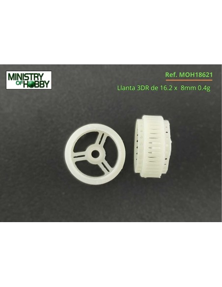 Llanta 3DR 16,2x8mm para eje 2,38"