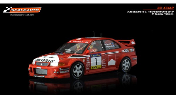 Mitsubishi Evo VI Rally Catalunya 1999 n1 Tommy Makinen. R-Version AW