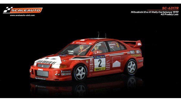 Mitsubishi Evo VI Rally Catalunya 1999 n2 Freddy Loix. R-Version AW