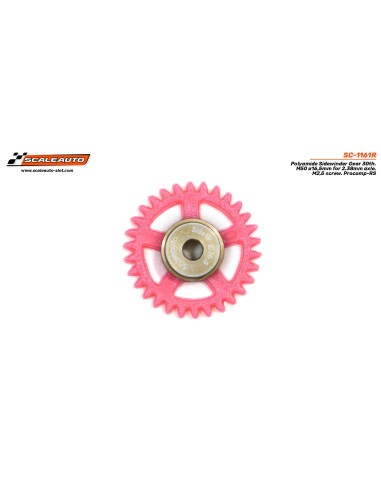Corona 30d. Sidewinder M50 ø16,5mm Procomp-RS polyamide para Eje 2.38mm y Tornillo M2,5