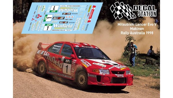 Calcas Mitsubishi Evo V Makkinen