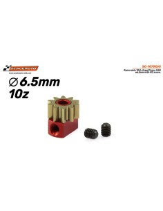 Piñón extraíble 10d 6.5mm con tornillo