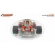 Corona 30d inline nylon roja con tornillo M2.5