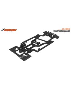 Chasis 3DP P-9x8 Hypercar GTP de Scaleauto para Soporte Motor RT4