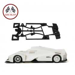 Chasis 3d PEUGEOT 9X8 LMH DE SCALEAUTO. LRT4