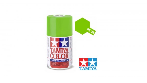 Spray policarbonato PS-28 Fluorescent Green