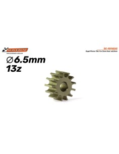 Piñón 13d ergal 6.5mm eje 2mm